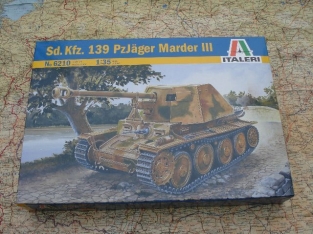 Italeri 6210 Pz.Kfz.139 Pz.Jäger Marder III